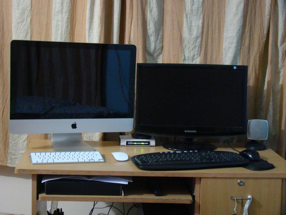 iMac and Old PC