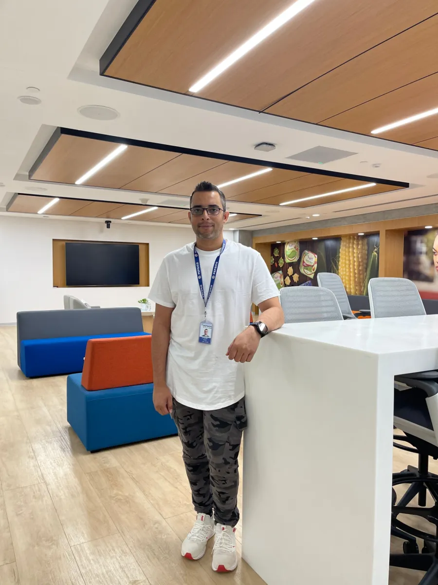 In the PepsiCo office